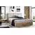 Boxspring postelja Wood2 - 200x200 cm