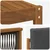Set vanjskih sofa 6 pcs Prirodna i antracit Čvrsto drvo akacije