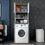 Hanah Home KD101 1950 Ormarić za veš mašinu, Beli