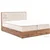 Boxspring postelja Wood-10 - 160x200 cm