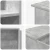 Recepcijski stol 100x50x103,5 cm konstruiranog drva