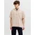 JACK & JONES Srajca JJEBRADLEY kremna/rjava/bela