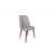 Hanah Home Alfa 468 V2 Stolice, Sive