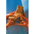 Kotalke Impala Sparkle Orange High Heel Rollerskates x Marawa