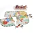 Apli Puzzle za decu Zastave Evrope, 45 delova