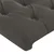 Uzglavlje tamno sivo 200x7x118/128 cm baršunasto