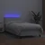 Krevet box spring s madracem LED bijeli 90x200 cm umjetna koža