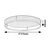 Rabalux Plafonjera Farenzo, LED, 40W, DIP Switch 3000-6500K, 58cm