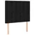 Vidaxl Box spring postelja z vzmetnico črna 80x200 cm blago