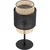 Stona lampa BOHO 1xE27/15W/230V crna/ratan