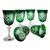 Marika Kozarci za vino Emerald Crystal 220 ml z vonjem ananasa