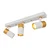 Opviq Spot svetlo L1625, 50x12x17 cm, 3x GU10, 3000K, 1200Lm, Belo