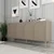 Hanah Home Komoda Lyon 80 180x80x35cm Krem-Zlatna