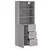 Visoka komoda siva sonome 69,5x34x180 cm od konstruiranog drva