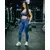 Avenox Ženski sportski top Aura Seamless, Plavi