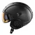 CASCO smučarska čelada SP-3 AIRWOLF, BLACK STRUCTURE