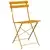 Sklopiva stolica za vrt 2 pcs Gorušica 42 x 46 x 82cm Metal