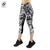 BLACK AND WHITE SPOTS LEGGINGS