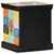 vidaXL Nočna omarica Multicolor 40x35x45 cm Masivni les Mango
