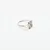 Prstan Off-White Ow Ring Silver/ Black 56