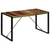 Vidaxl Jedilna miza 140x70x75 cm trden predelan les