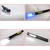 KS Tools LED COB Stripe kontrolna lampa 350 lumena s UV spot LED i laserskim pokazivačem 150.4400