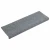 Prostirke za stepenice samoljepljive 20 kom 65x21x4 cm svijetlo sive pravokutne rubove