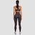 GymBeam Aura Sports Bra Tee Brown