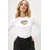 Trend Alacati Stili Ženska bluza ALC-X7995, Bela