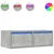 TV ormarić s LED svjetlima siva boja betona 75x35,5x25 cm