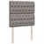 Vidaxl Box spring postelja z vzmetnico taupe 90x200 cm blago