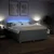 Vidaxl Box spring postelja z vzmetnico temno siva 180x200 cm blago