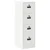 Kabinet za datoteke s ladicama 2 pcs Bijelo 44 x 50 x 139 cm