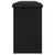 Klupa za cipele crna 102 x 32 x 50 cm od konstruiranog drva