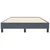 Vidaxl Box spring postelja brez vzmetnico temno siva 120x210 cm žamet