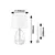 Rabalux Stona lampa Apolonia, 1xE27, 43cm, Bela