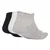 Adidas Čarape T Ess Low 3P, KC9629, Crne, sive i bele