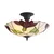 Endon 111896 - Plafonski luster Tiffany BOTANICA 3xE27/10W/230V, prečnik 45 cm