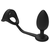 Dream Toys Ramrod Cockstrap with Anal Plug Black