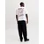 JACK & JONES Majica JORKEN  roza / črna / bela