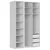 Garderobna omara Flex Set ?225 - 150 cm
