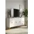Hanah Home komoda Salkim 150, 150 cm, zlatna / bela