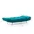 Atelier del Sofa Trosed na razvlačenje Misa 200x95x105cm Petrolej