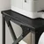 Držač za printer Crni hrast 40 x 30 x 31 cm Konstruirano drvo