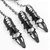 Rokavice DEVIL FASHION - Black Gothic Punk - GE038