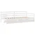 vidaXL vidaXL Dnevna postelja s predali bela 90x190 cm trdna borovina, (21303611)