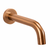 Rea Set za skrito kopalno kad in prho Lungo Copper Brush + BOX