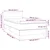 vidaXL Box spring postelja z vzmetnico krem 100x200 cm umetno usnje