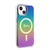 Maska Guess Hc IML Magsafe Iridescent za iPhone 15, Crna