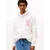 Tommy Jeans Majica NOVELTY FAIR roza/bela